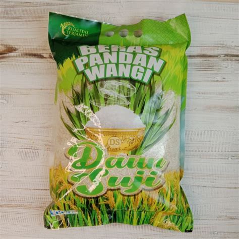 Jual Beras Pandan Wangi Daun Suji Kualitas Super Liter Tanpa Pengawet