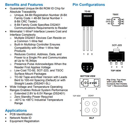 Can we use another to substitute for DS2401P? - Interface forum ...