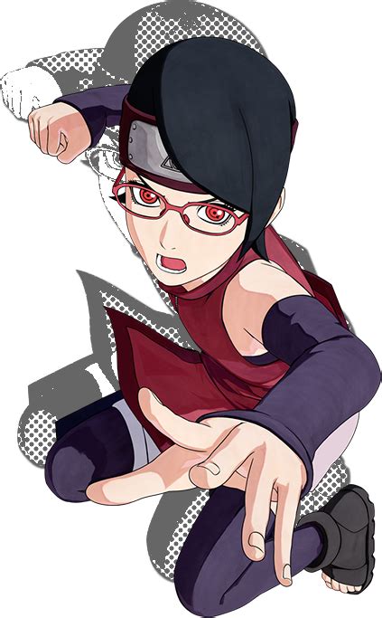 Sarada Uchiha Render 2 [ntob Shinobi Striker] By Maxiuchiha22 On