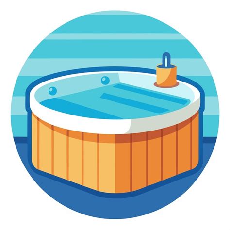 Hot Jacuzzi Tub Clipart Vector Art And Illustration Premium Ai Generated Vector
