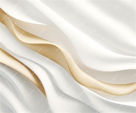 Premium Photo | White and gold curve background white milk wallpaper