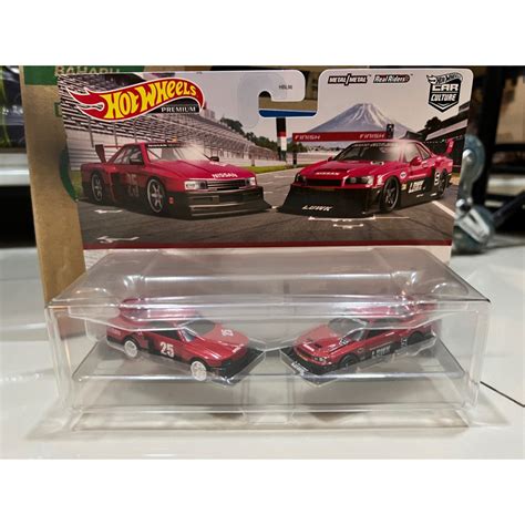 Hot Wheels Twin Pack Nissan Skyline R34 Lbwk Silhouette Shopee Malaysia