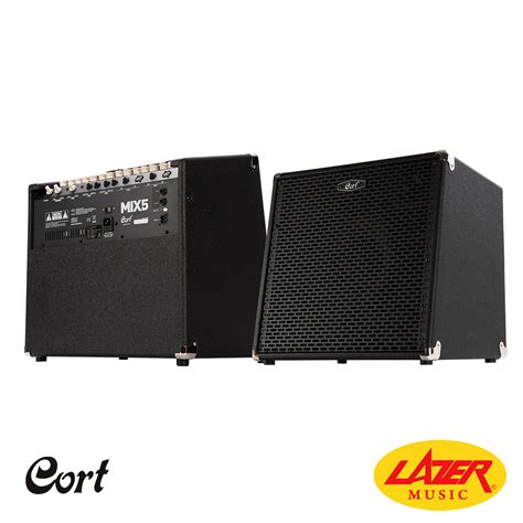 Cort MIX5 150W Multipurpose Combo Amplifier with 5 Input Channels, 4-B