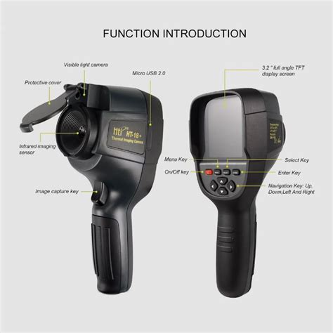 HTI HT-18+ Thermal Imager with (256x192) - Cenkay Test Measuring ...