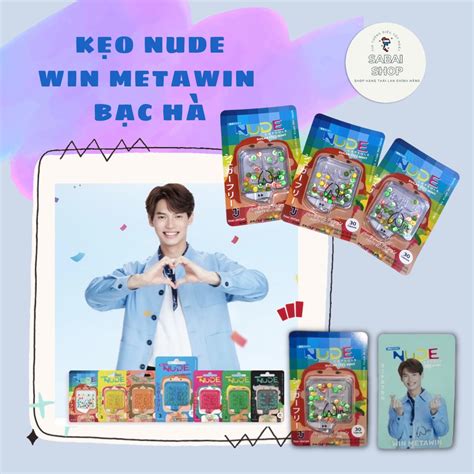 Kẹo thái kẹo nude win metawin bạc hà thơm miệng Thái Lan Sabai Shop