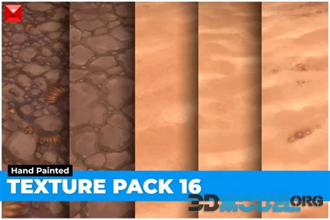 Unity Asset Sand Dirt Texture Pack Hand Painted