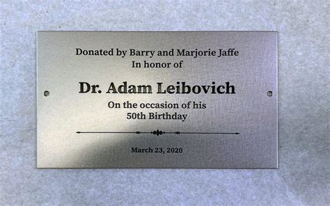 Donor Plaques Perfect Appreciation To A Generous Donation Plaque Direct