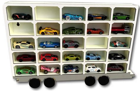 Police přívěs na kamion pro autíček Hot Wheels Allegro