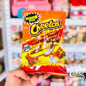 CHEETOS Flamin Hot Crunchy 99g Cake Princess