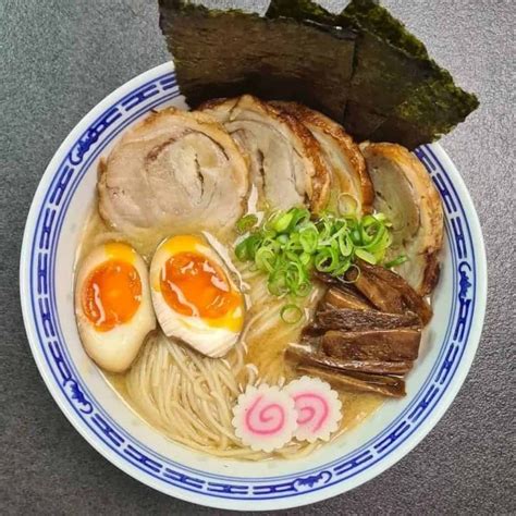 delicious japanese ramen bowl