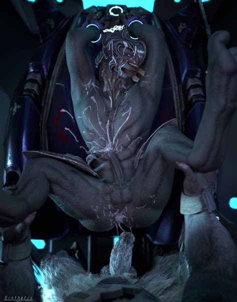 Rule 34 3d Artwork Absurd Res Alien Anus Arbiter Halo Armor Ass Balls Big Penis Blender