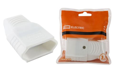 Розетка кабельная Tdm electric SQ1806-0091 с заземлением 250 В 10 A ...