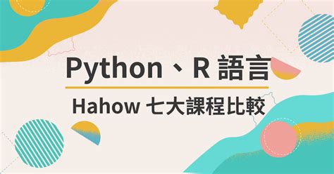 數據分析工具包：python、r 語言七大課程比較