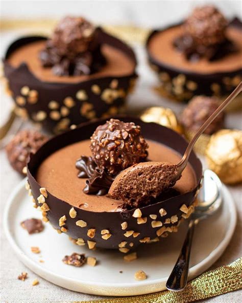 Pin De Paddy Christie En Buffet Dessert Receta Mousse De Chocolate