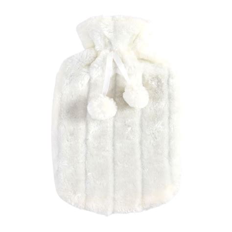 Winter Clearance Tunhigl L Hot Water Bottle Faux Fleece Cloth Cover Thermotherapy Fresh