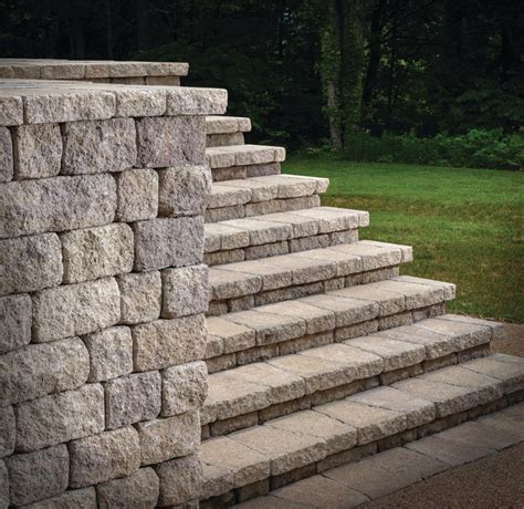 Retaining Walls Stairs Stately Scapes