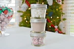 Hot Chocolate Mason Jar Snowman Gift Mom Real
