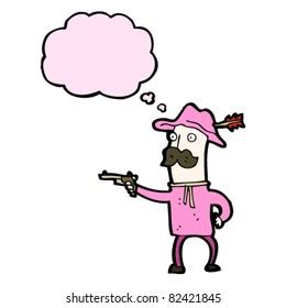 Cartoon Gay Cowboy Stock Vector Royalty Free Shutterstock