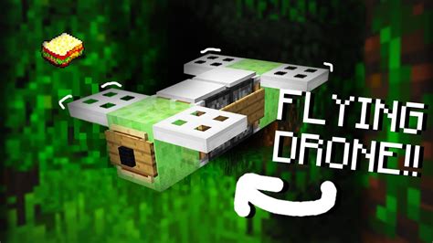 Minecraft Mcpe How To Make A Working Drone No Commands No Addons