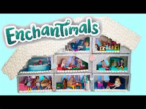 Энчантималс НОВОСЕЛЬЕ Куклы Снежная Долина Enchabtimals - YouTube