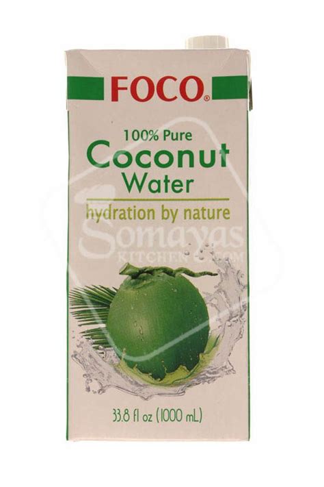 Foco Coconut Water 1lit • Hallans