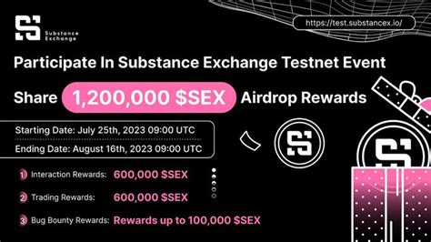 Substancex Airdrop Claim Free Sex Tokens