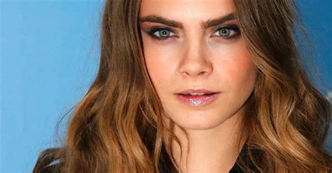 Cara Delevingne Poses NAKED Underneath A Blazer For Smoking Hot YSL Campaign Mirror Online