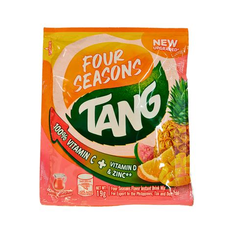 tang powdered juice  seasons flavor