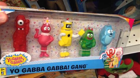 Yo Gabba Gabba Gang Brobee Muno Plex Toodee And Foofa Action