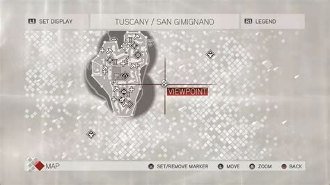 Assassins Creed Ii Walkthrough Tuscany San Gimignano Viewpoints