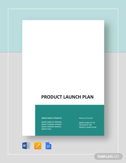 FREE 16+ Sample Product Plan Templates in PDF | MS Word