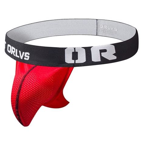 Orlvs Pouch Jockstrap Red M Jockstraps Gay Swimwear Pouch