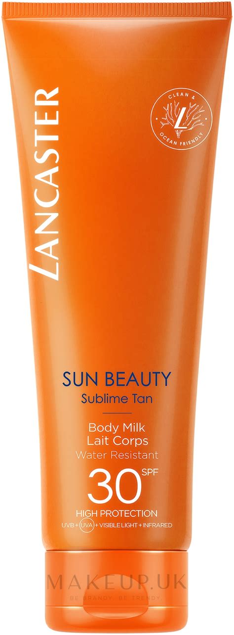 Lancaster Sun Beauty Sublime Tan Body Milk SPF30 - Waterproof Sun Body ...