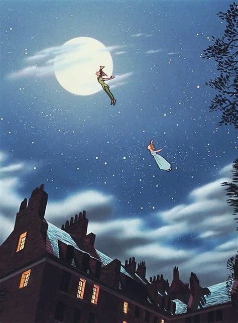 Flying up to the sky: Peter pan and Wendy | Disney love, Disney ...