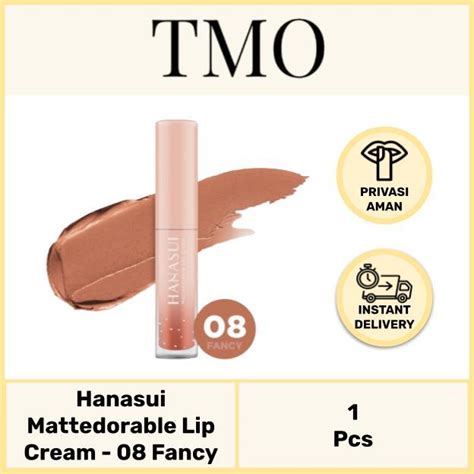 Jual Hanasui Mattedorable Lip Cream Matte Dorable Lipcream Lipstick