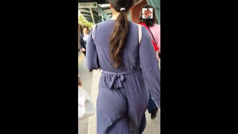 Asian Jiggly Candid Ass