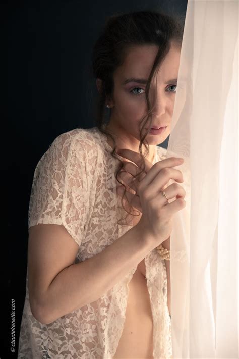 Sheer Transparent Nude Art Photography Curated By Photographer Claude Frenette