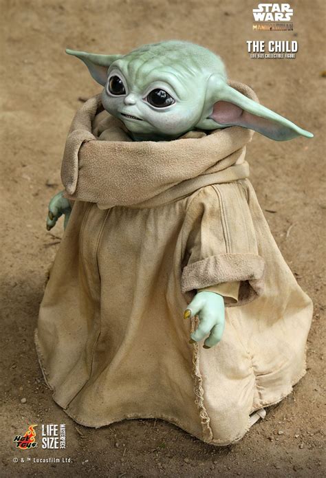 Baby Yoda Life Size Hot Toys Action Figure May Be The Ultimate Star Wars Collectible