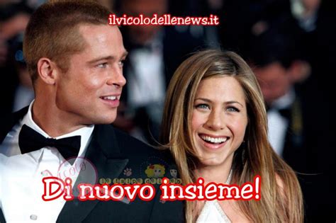 Ritorno Di Fiamma Tra Brad Pitt E Jennifer Aniston Eccoli