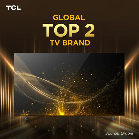 Tcl Ranked As Global Top Tv Brand For Two Consecutive Years