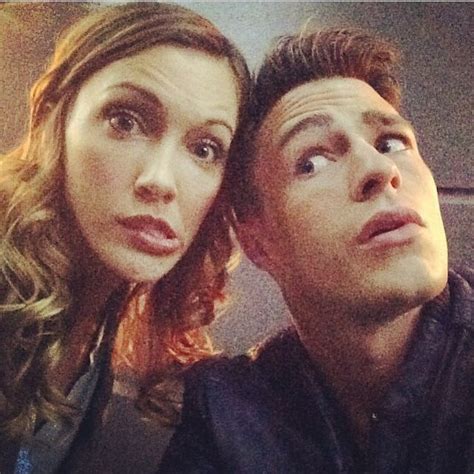 Colton Haynes And Katie Cassidy Katie Cassidy Dinah Laurel Lance