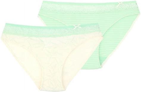 Niskie figi damskie bikini z koronkową górą L Cena Opinie Majtki