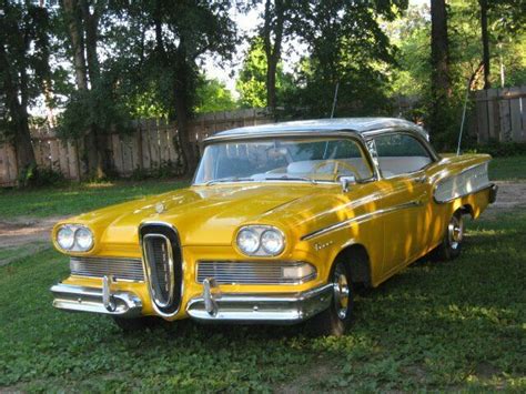 1958 Edsel Pacer 2 Door Hardtop Frame On Restoration Automatic