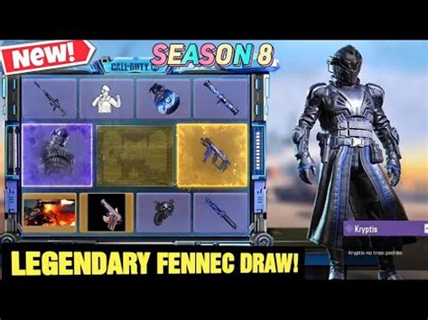 New Legendary Fennec Draw Fennec Venom Coil Kryptis Cod Mobile