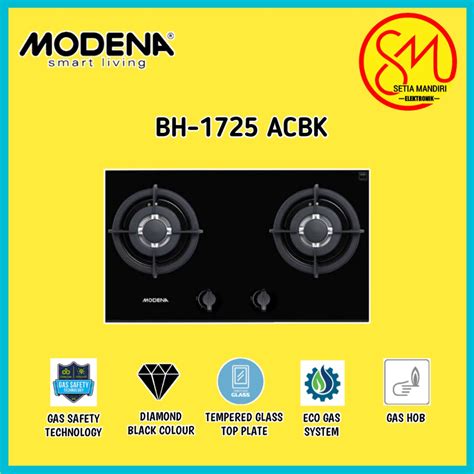 Jual MODENA BH 1725 ACBK KOMPOR TANAM 2 TUNGKU Shopee Indonesia