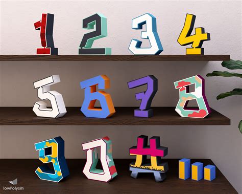 Graffiti 3D Letters Template DIY Paper Letter Papercraft 3D, 44% OFF