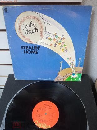 Babe Ruth Stealin Home Lp Capitol Rec Vg Us
