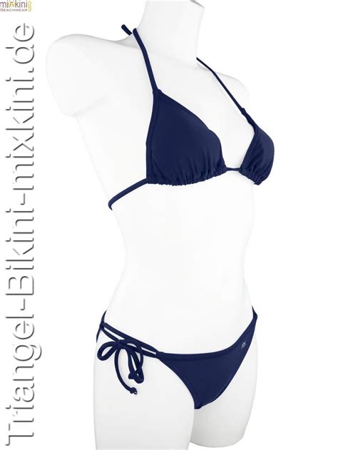 Triangel Bikini In Der Lieblingsfarbe Blau Kaufen MIXKINI BEACHWEAR