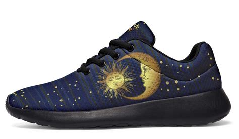Sun And Moon Pattern Blue Orange Yes We Vibe