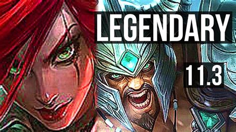 Katarina Vs Tryndamere Mid Legendary 2 4m Mastery 1100 Games 17